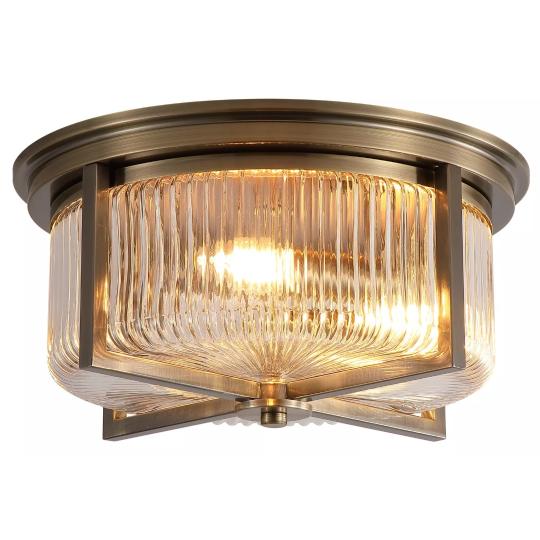 klasszikus mennyezeti lampa bordazott bronz mediterran alacsony belmagassag kamra vizallo furdoszoba ip vedett terasz.jpg